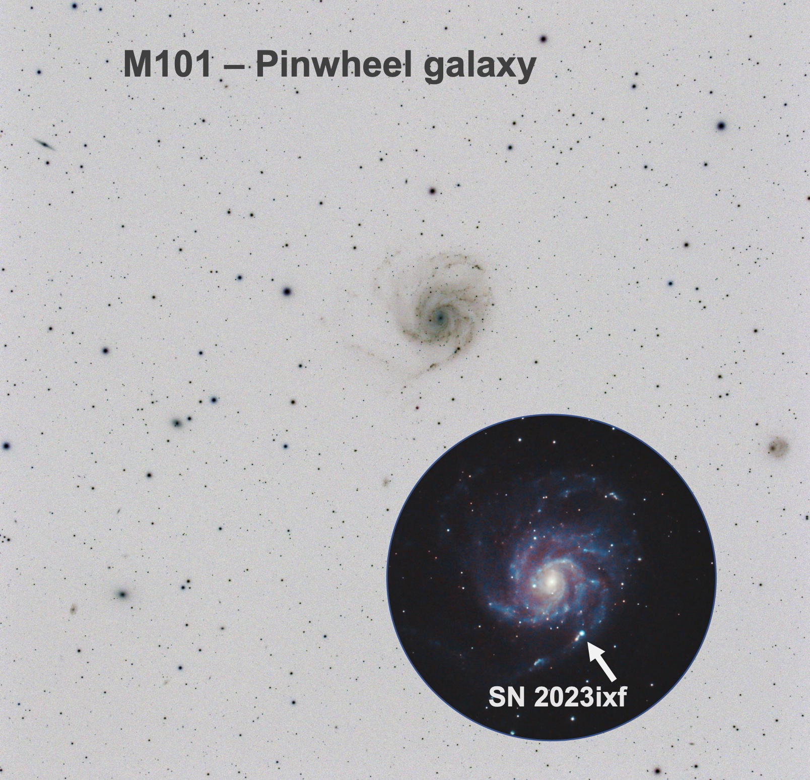 M101 - SN 2023ixf