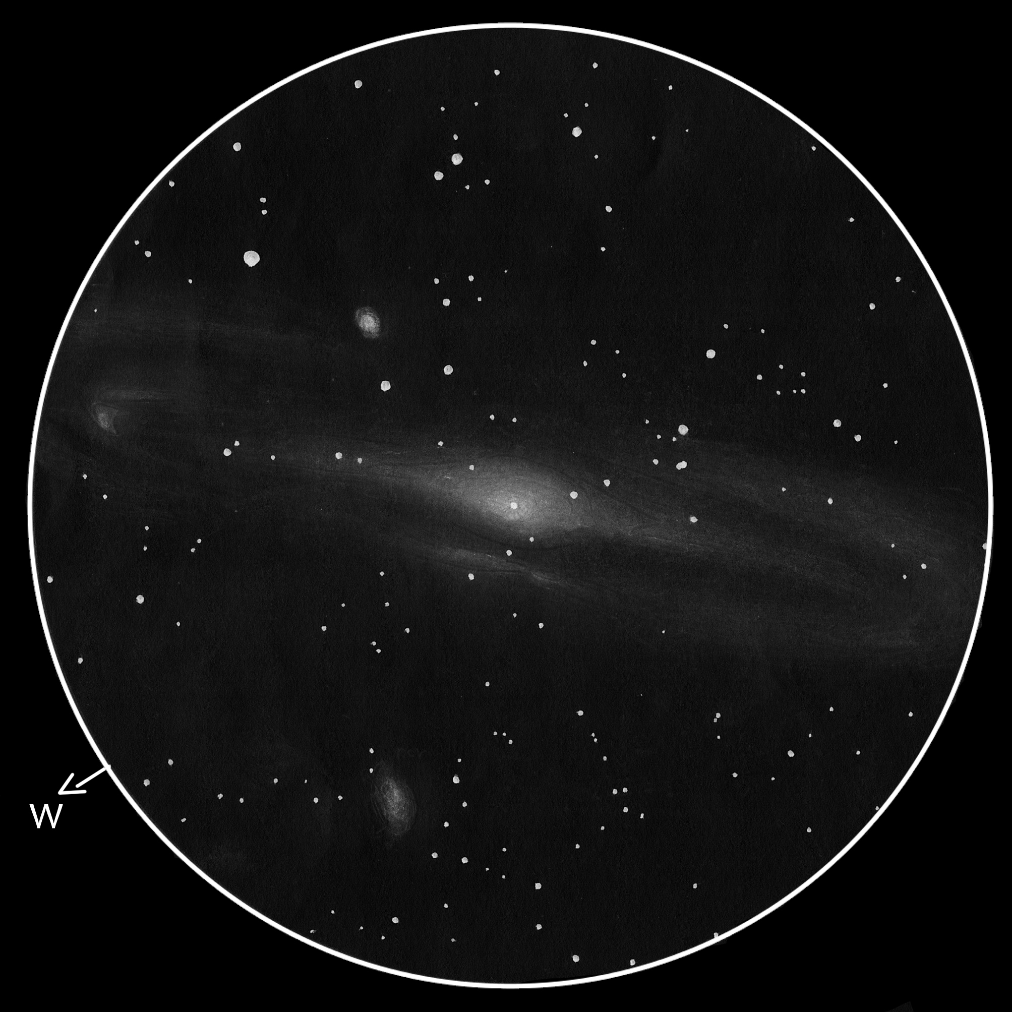 M31, M32, M110 GX NGC 206 CSF And