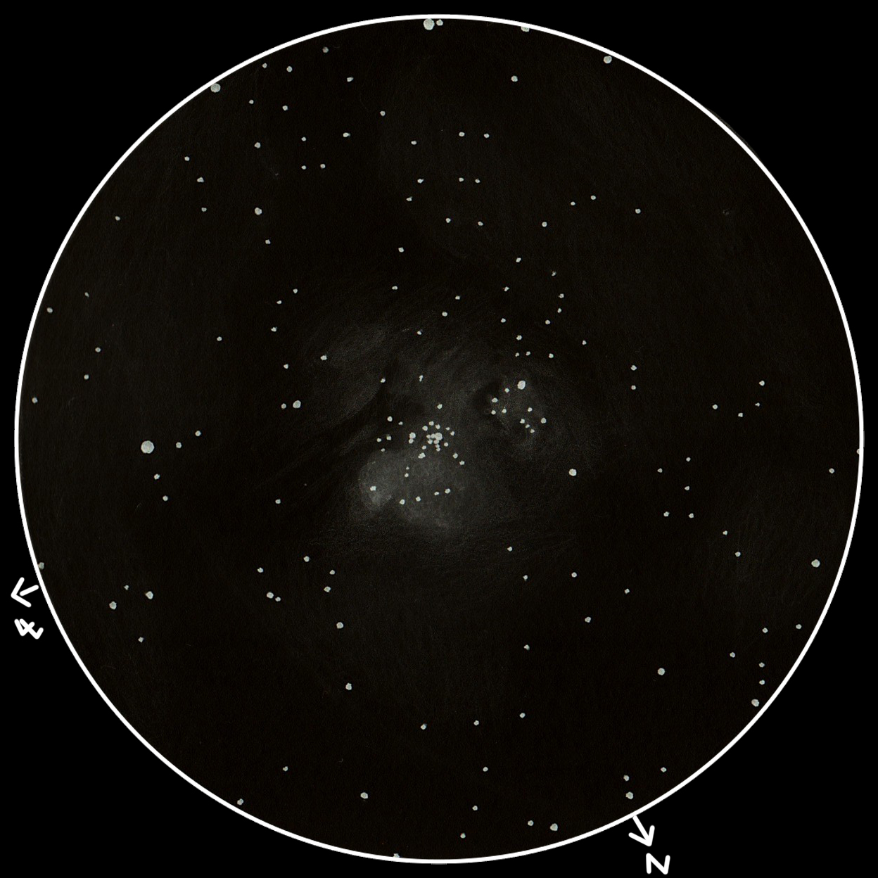 IC 1590, NGC 281