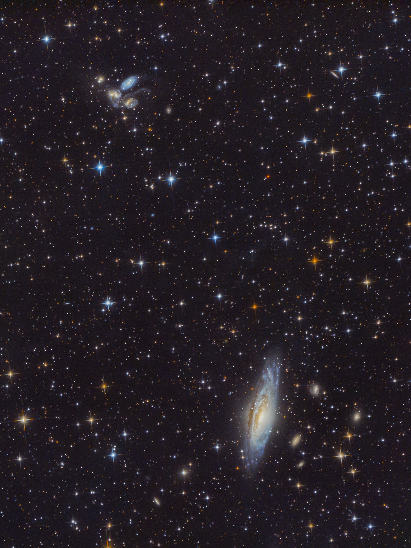 Stephan's Quintet & NGC7331