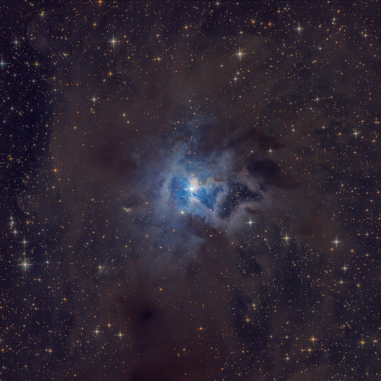 Az Írisz-köd - NGC 7023