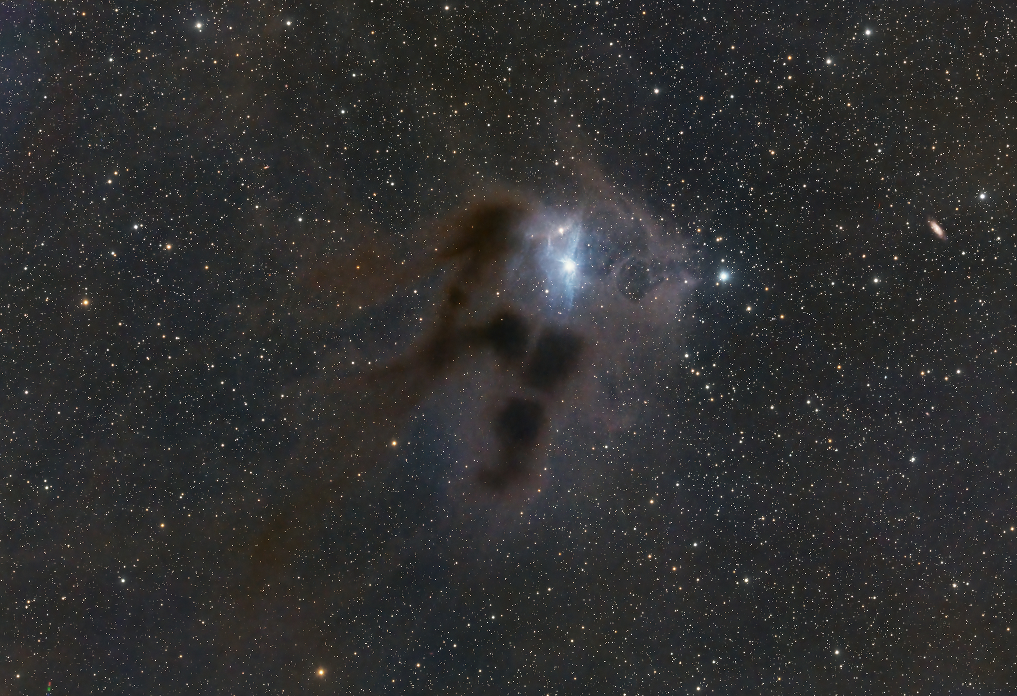 vdB 31 és a Barnard 26-27-28 porködök - Auriga