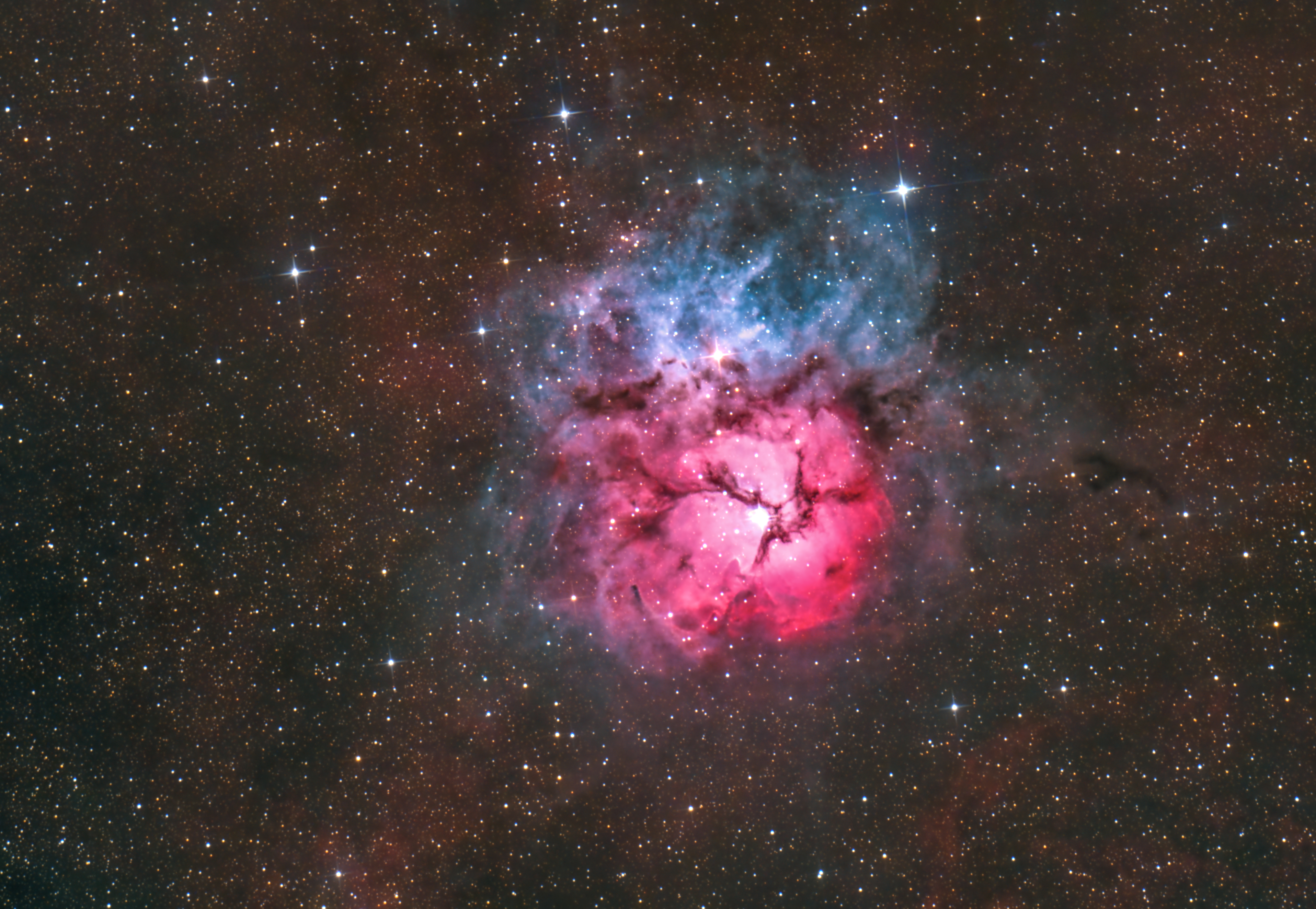 M20 Trifid-köd  