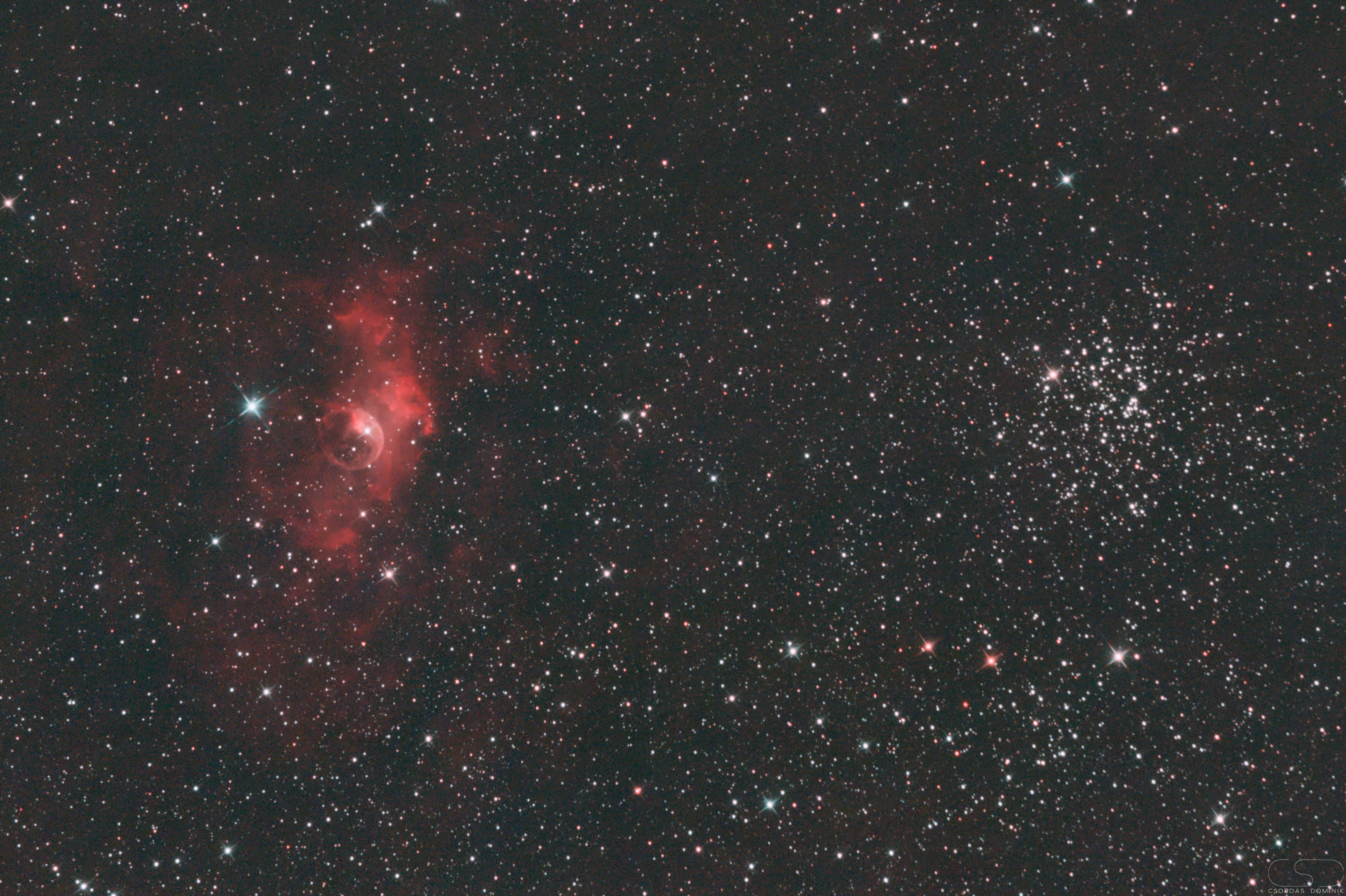 NGC 7635, M52