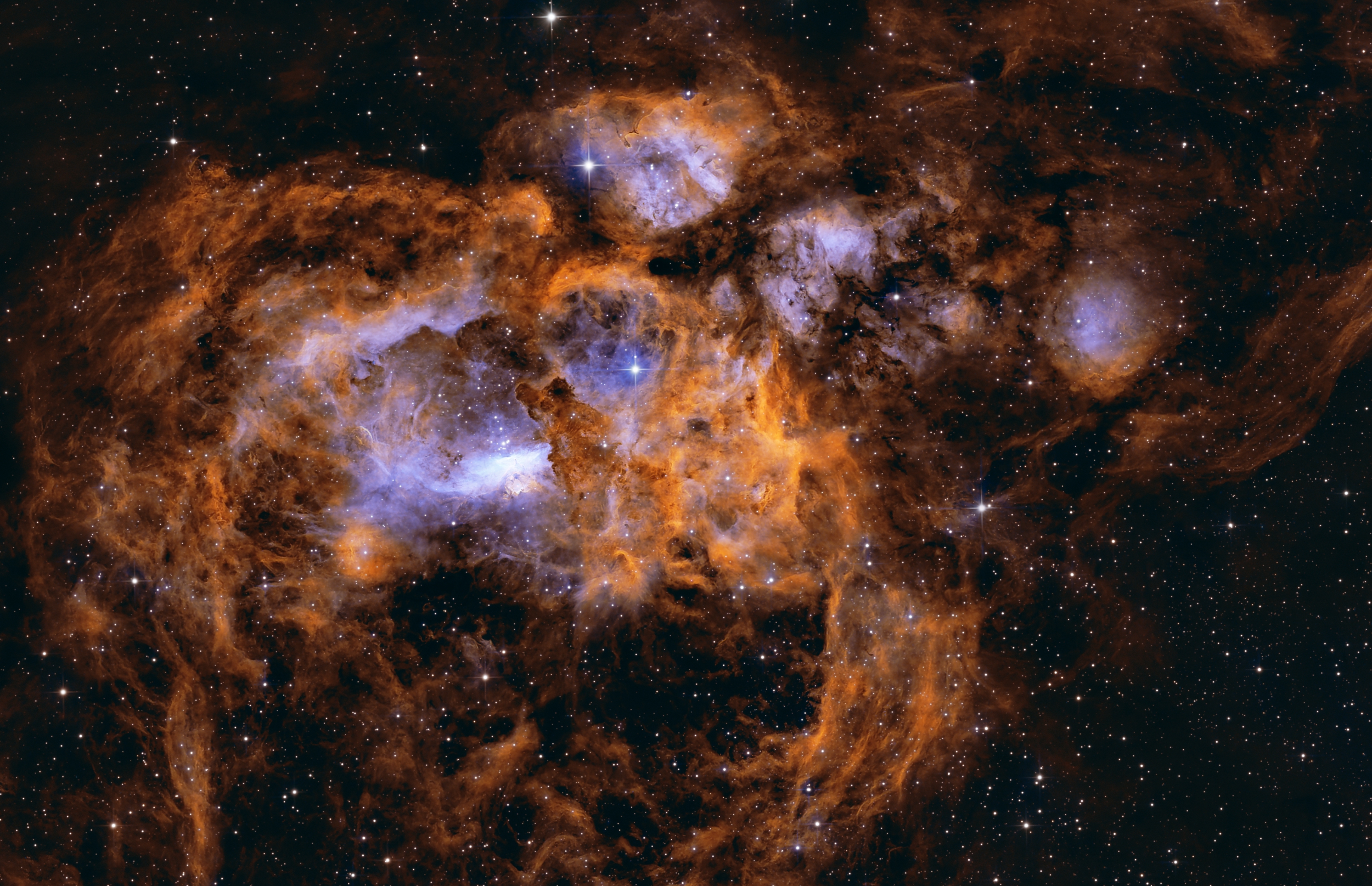 NGC 6357 Homár-köd