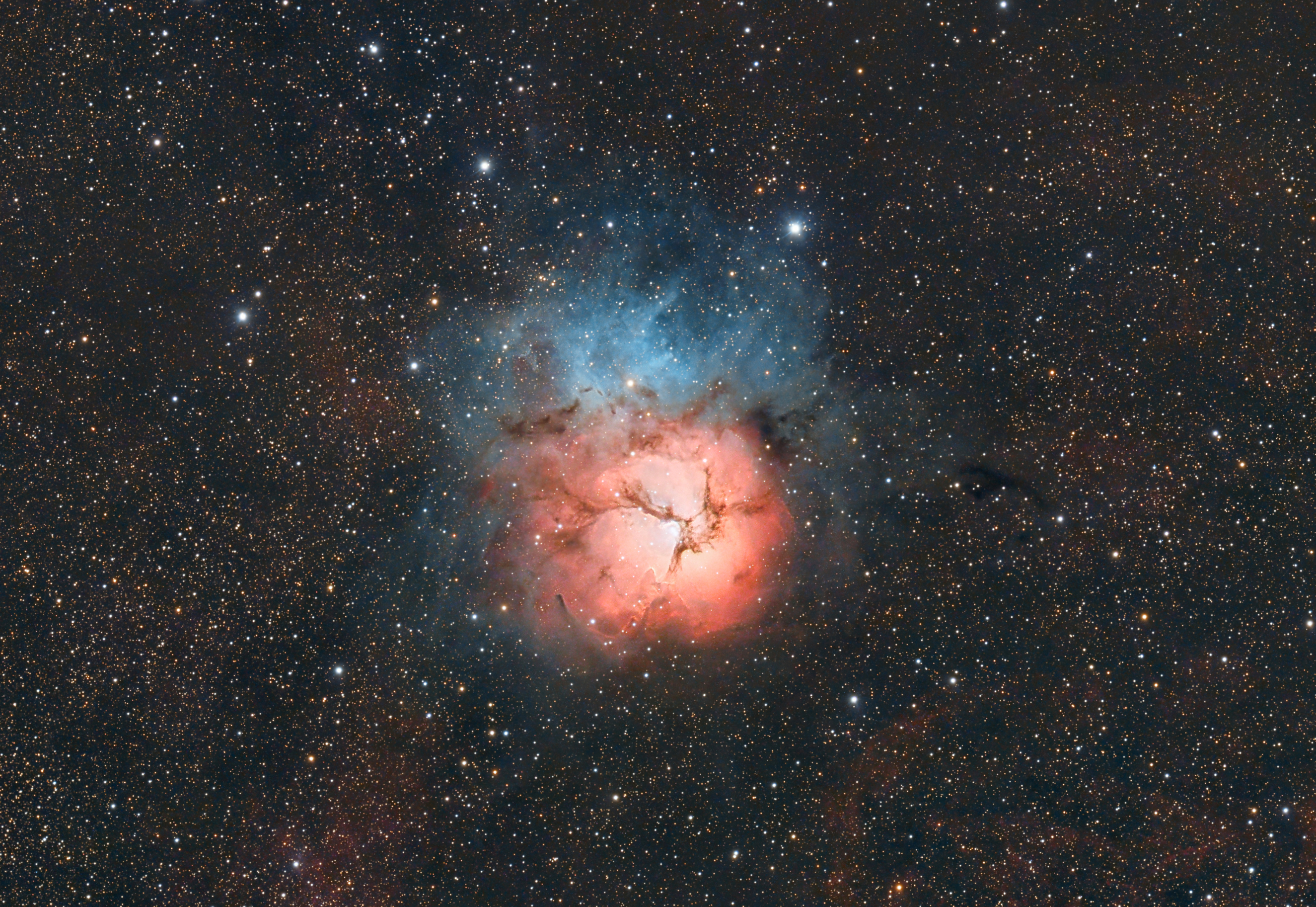 Messier 20 - Háromosztatú-köd - Sagittarius