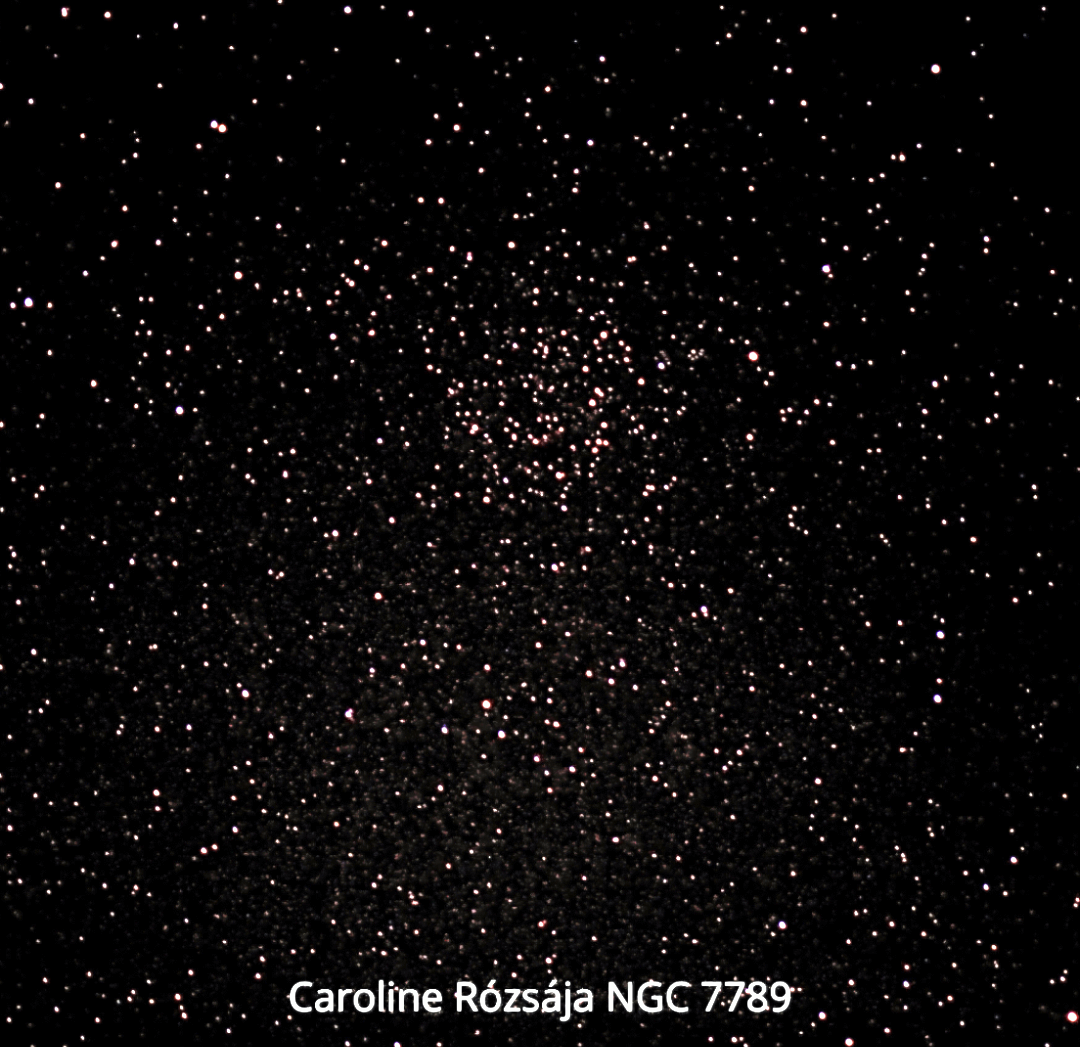 Caroline Rózsája  NGC 7789