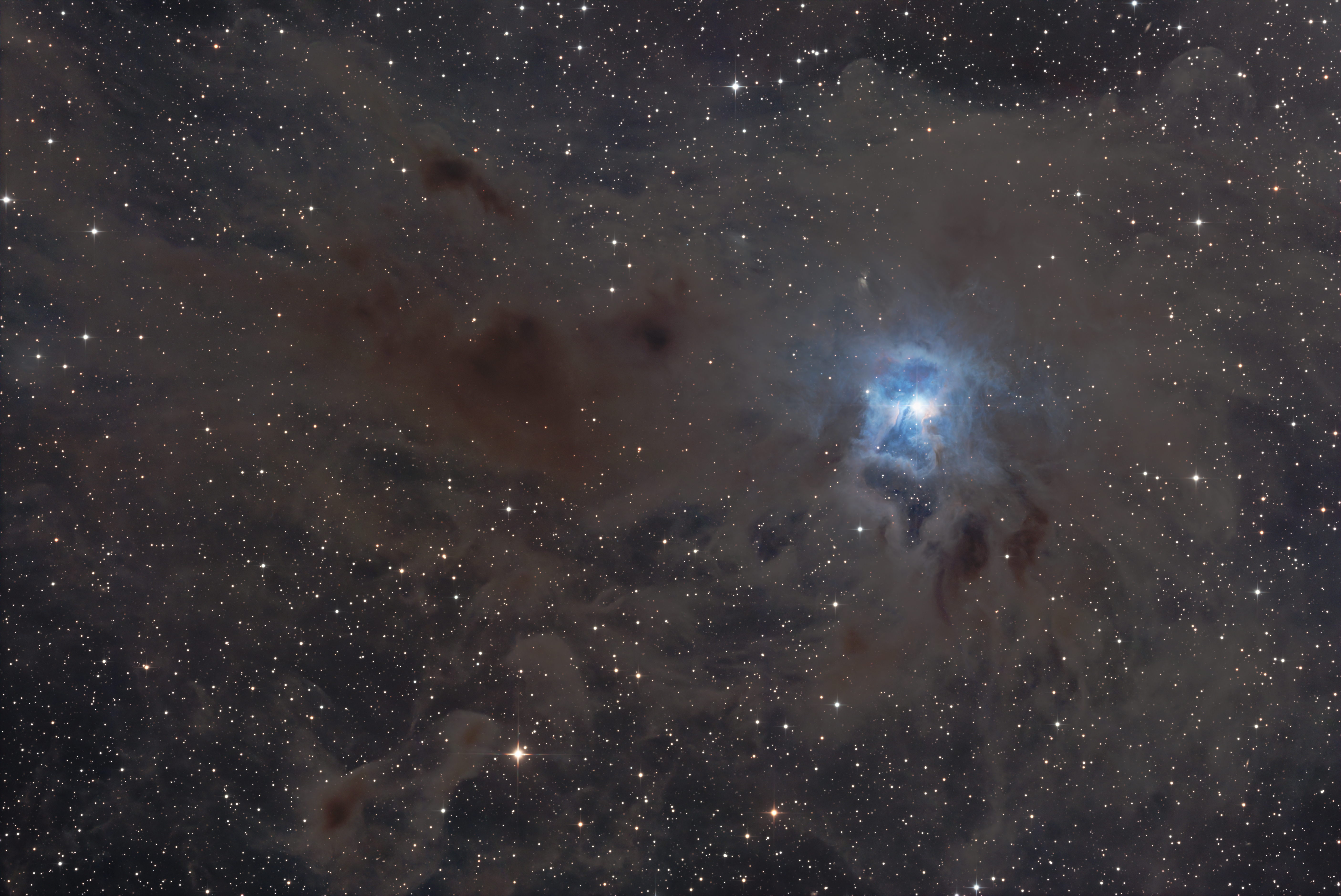 NGC 7023 - Az Írisz-köd