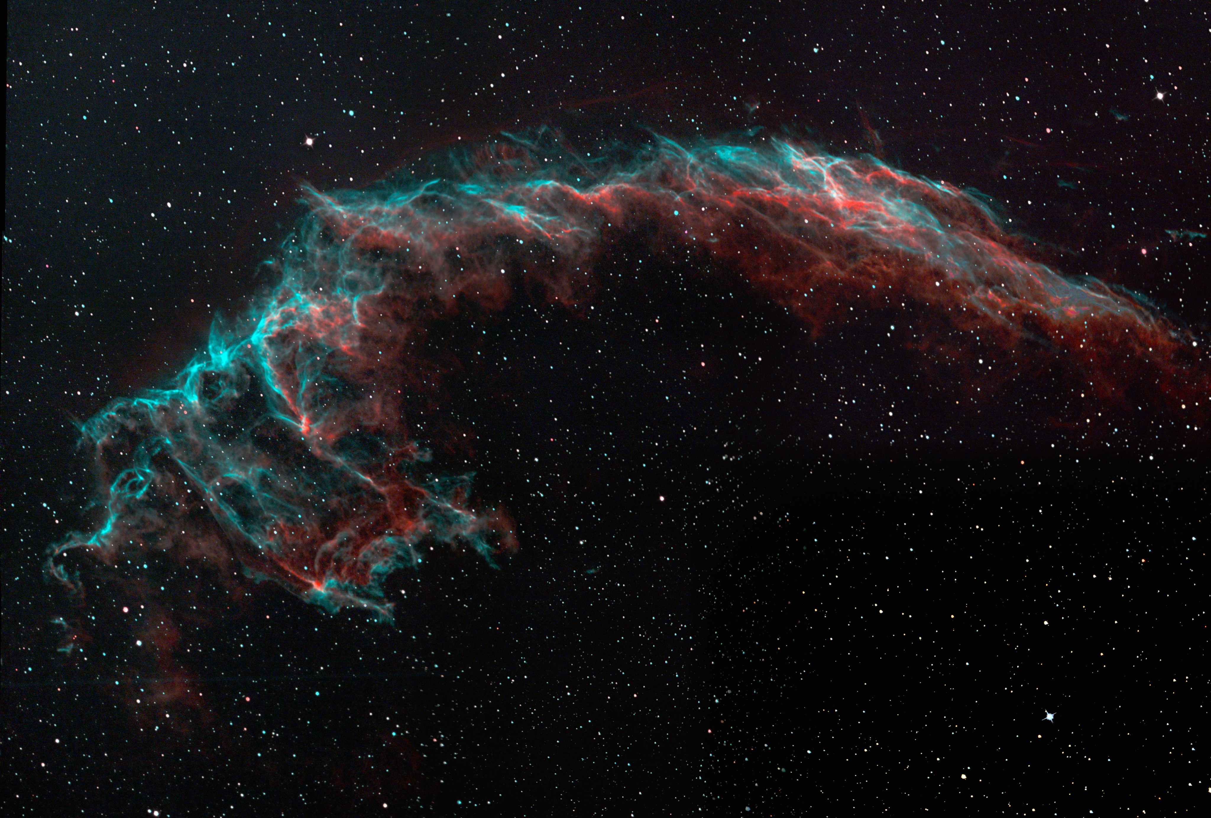 NGC 6992 Fátyol-köd (részlet)