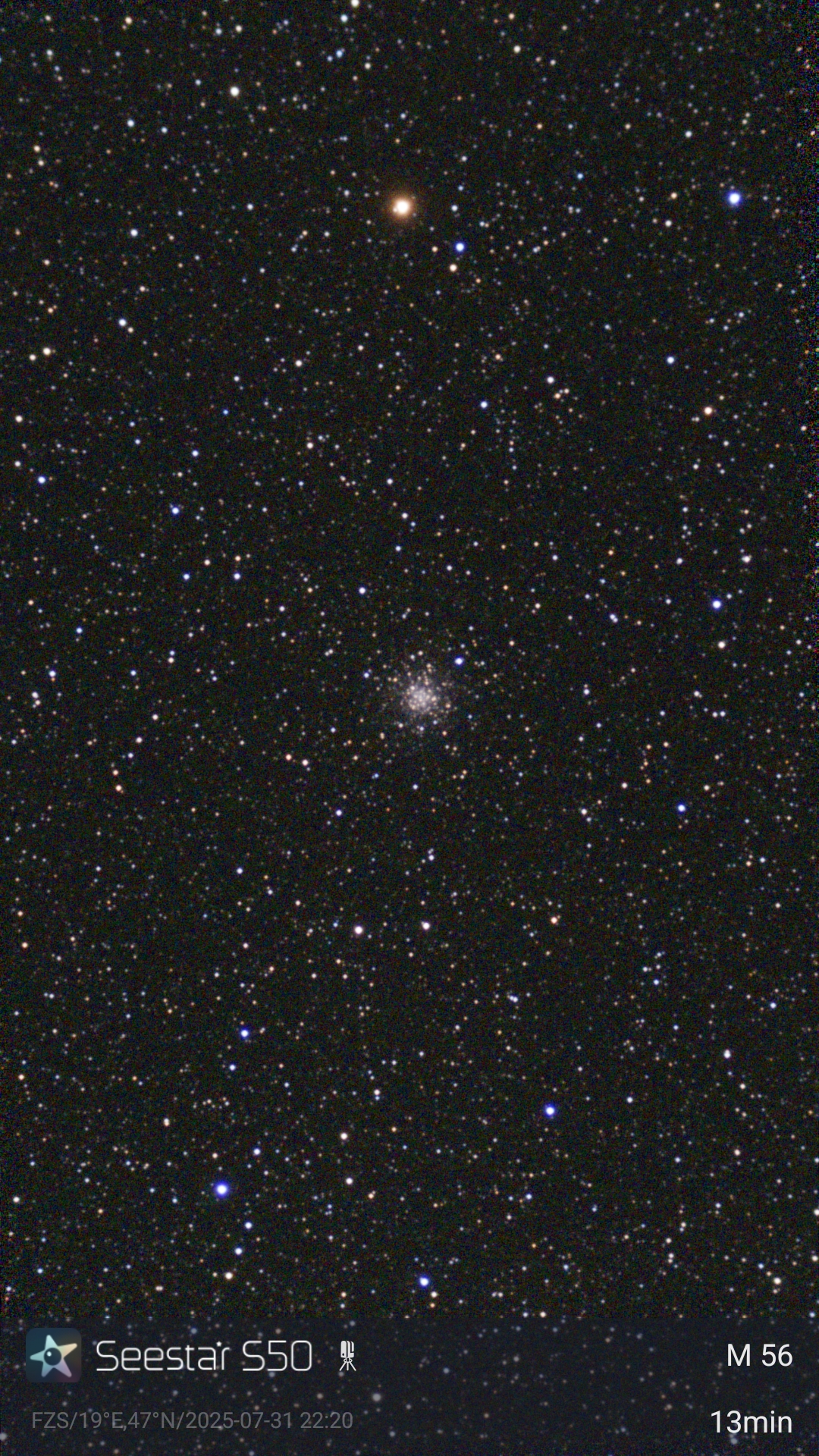 M56 (NGC 6779) gömbhalmaz