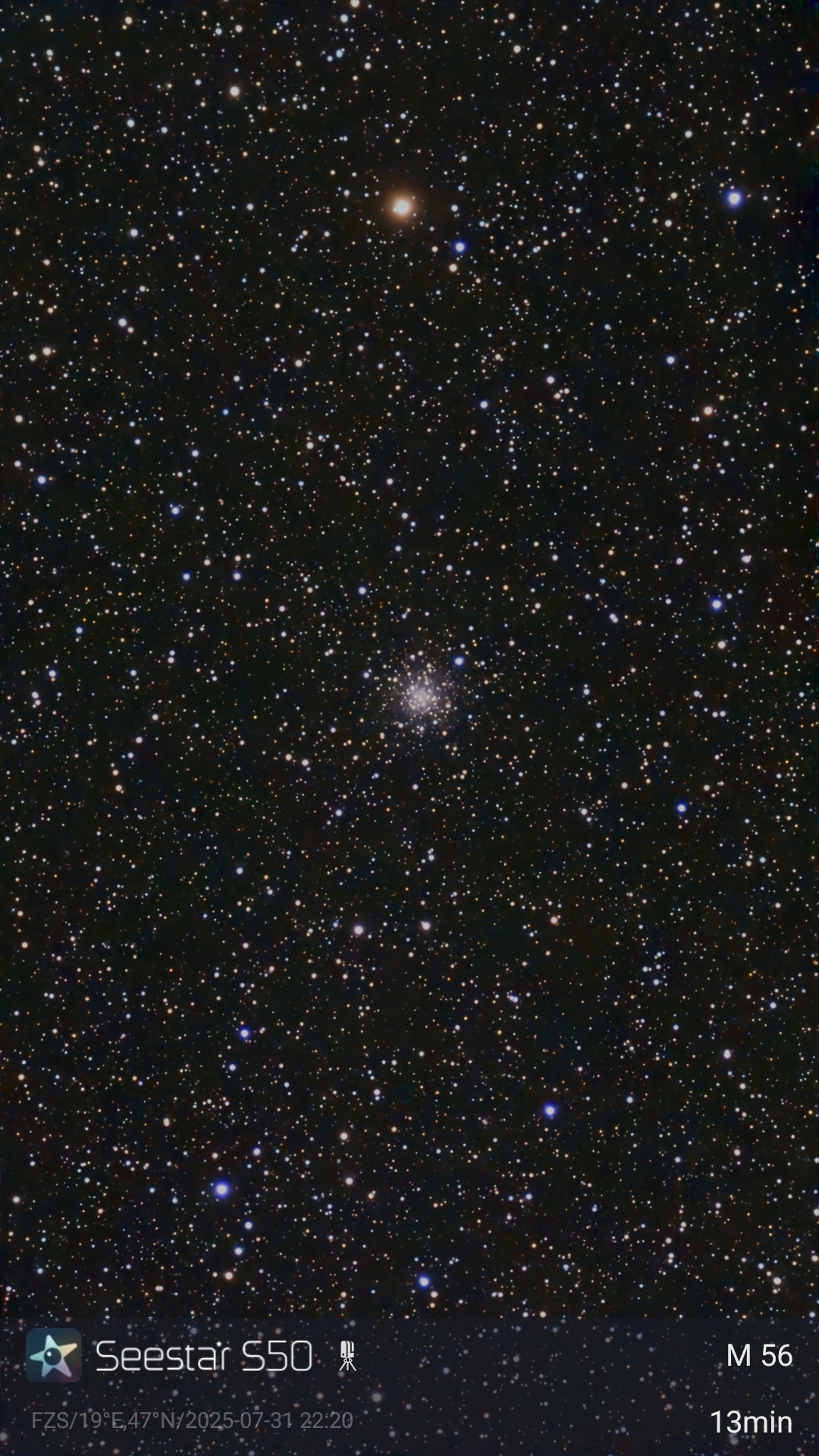 M56 (NGC 6779) gömbhalmaz