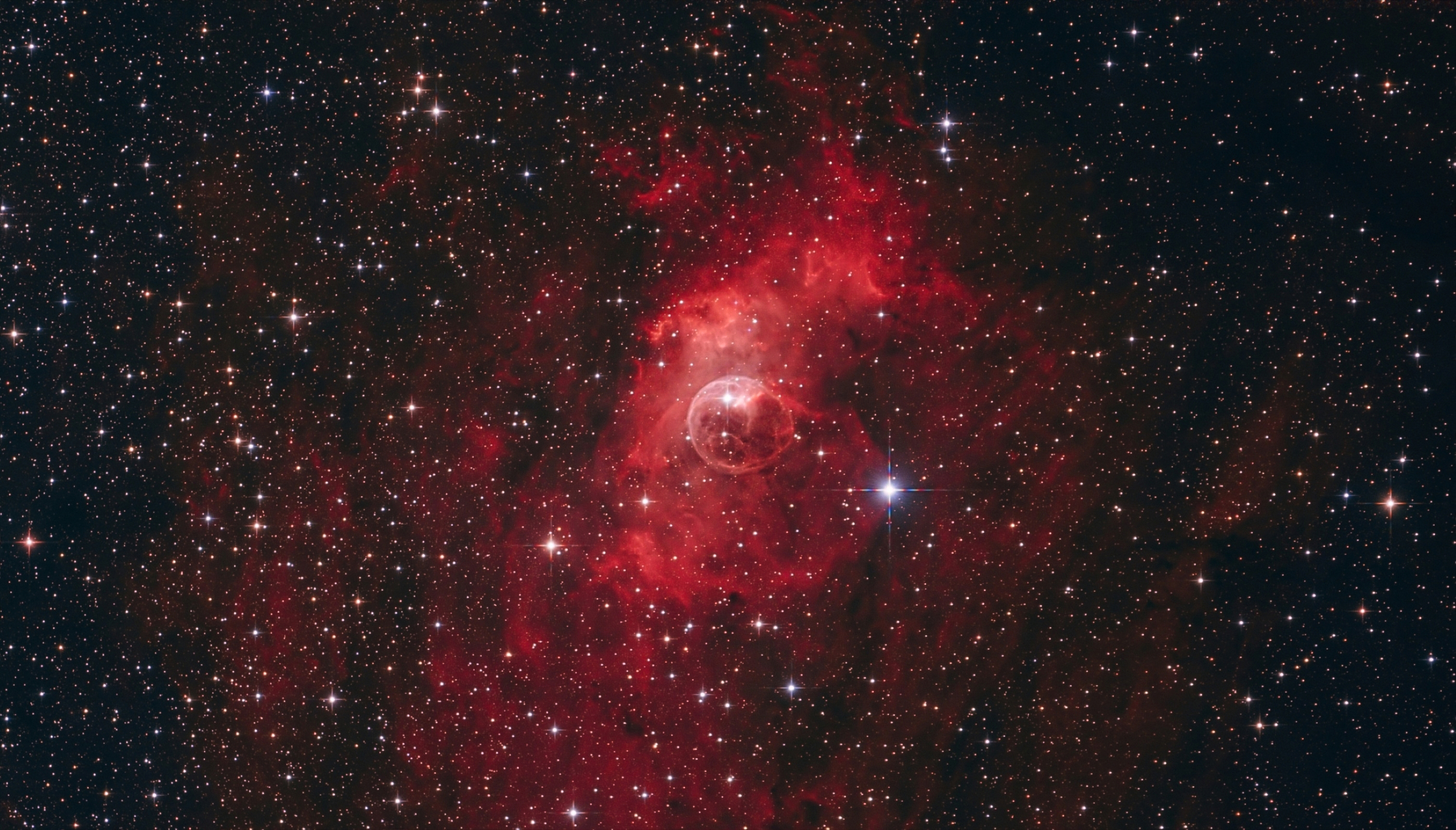 Buborék Köd - Ngc 7635
