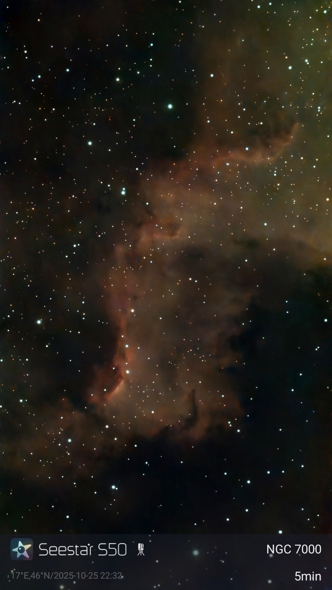 Észak-Amerika-köd (NGC 7000)