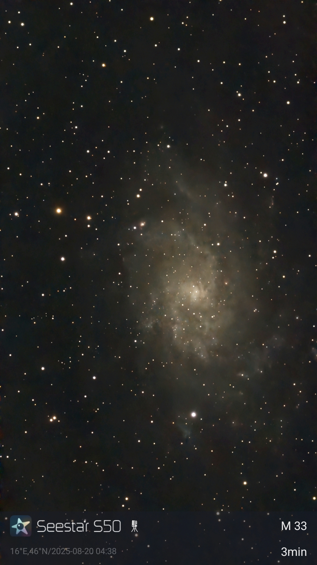 Triangulum-galaxis (M33)