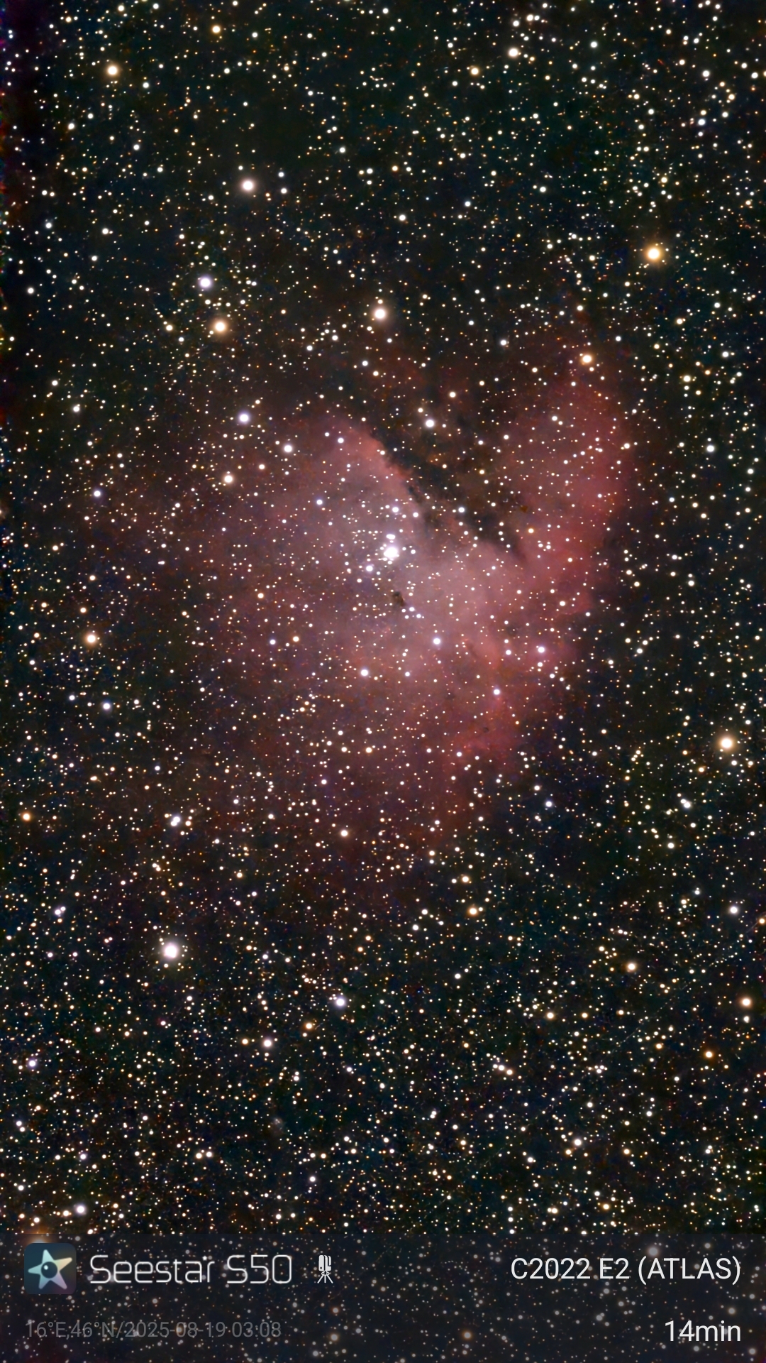 Pacman-köd (NGC 281)