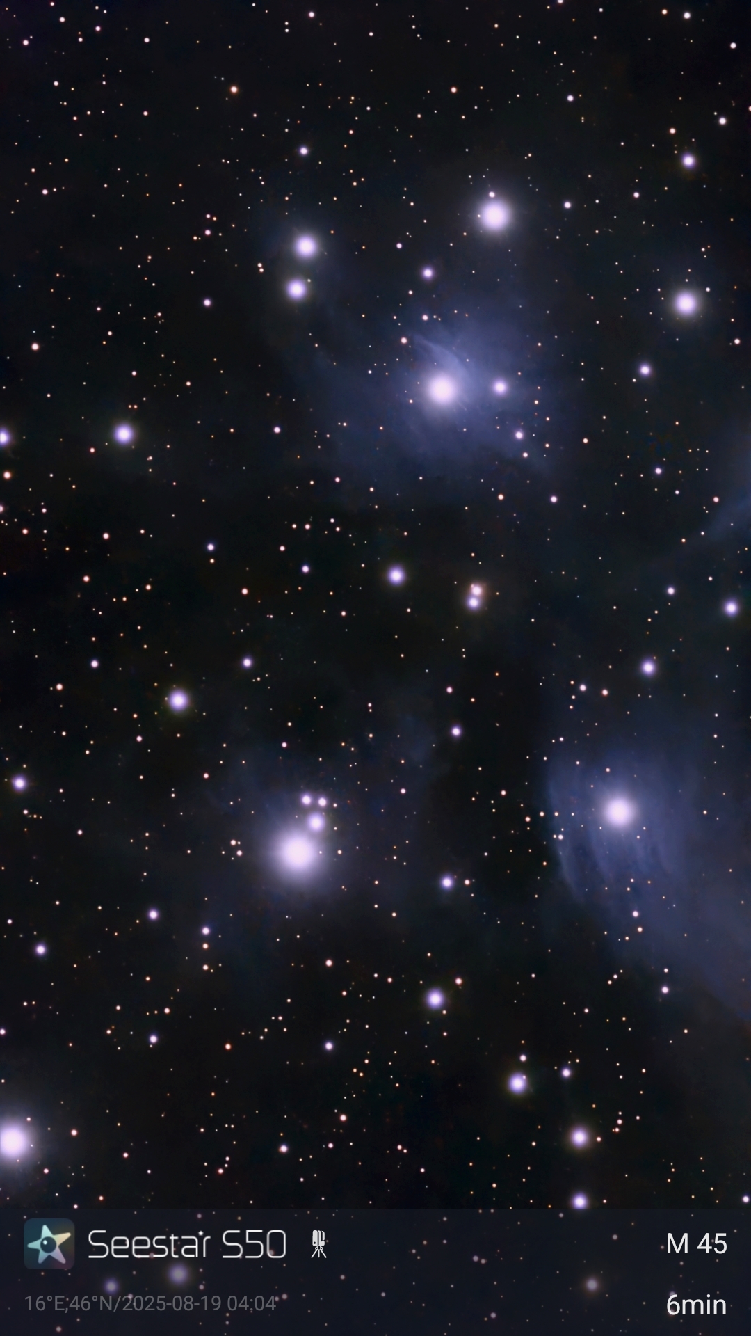 Plejádok (M45)