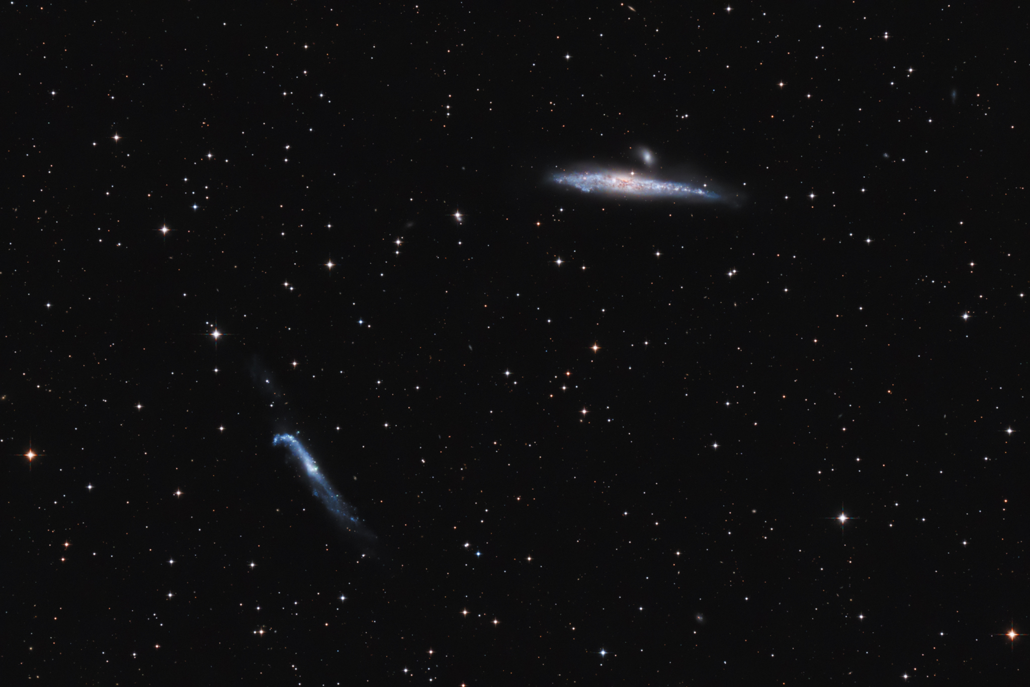 Bálna és Pajszer galaxis