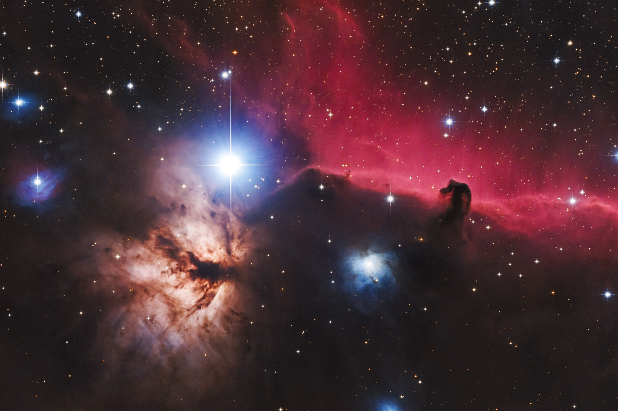 Lófej-köd és környezete