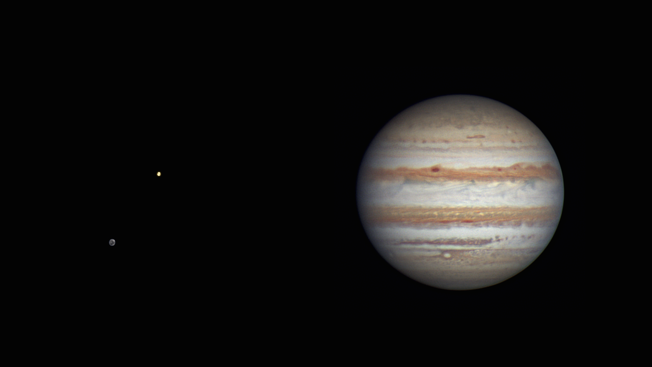 Jupiter, Europa, Callisto