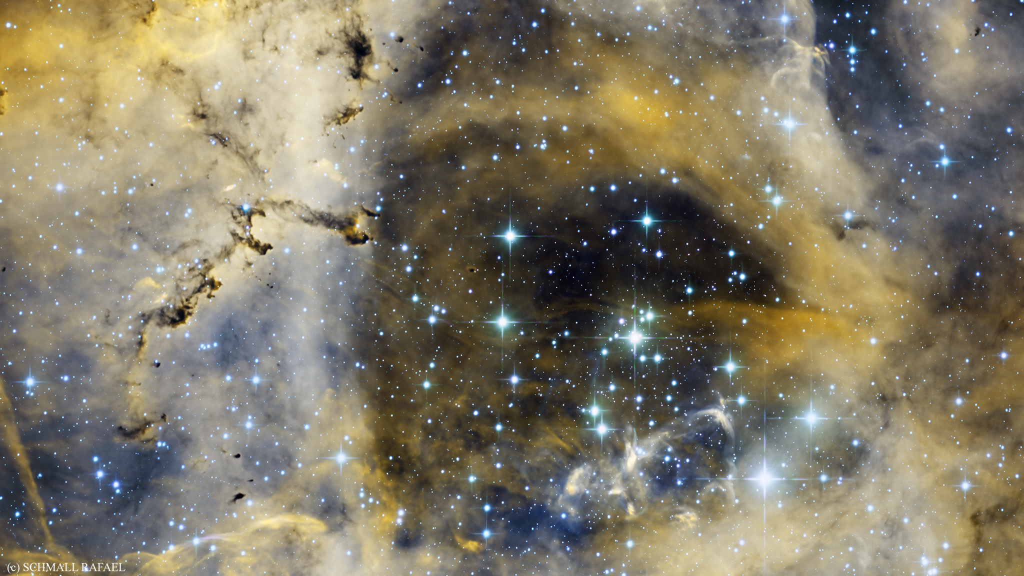 NGC 2244 - Rozetta-köd - SHO
