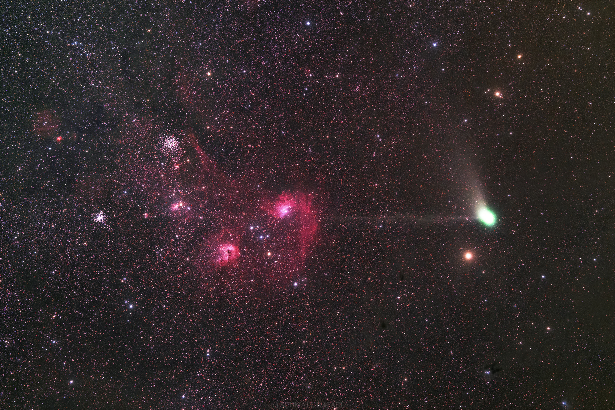 Sh2-263 - Málna-köd