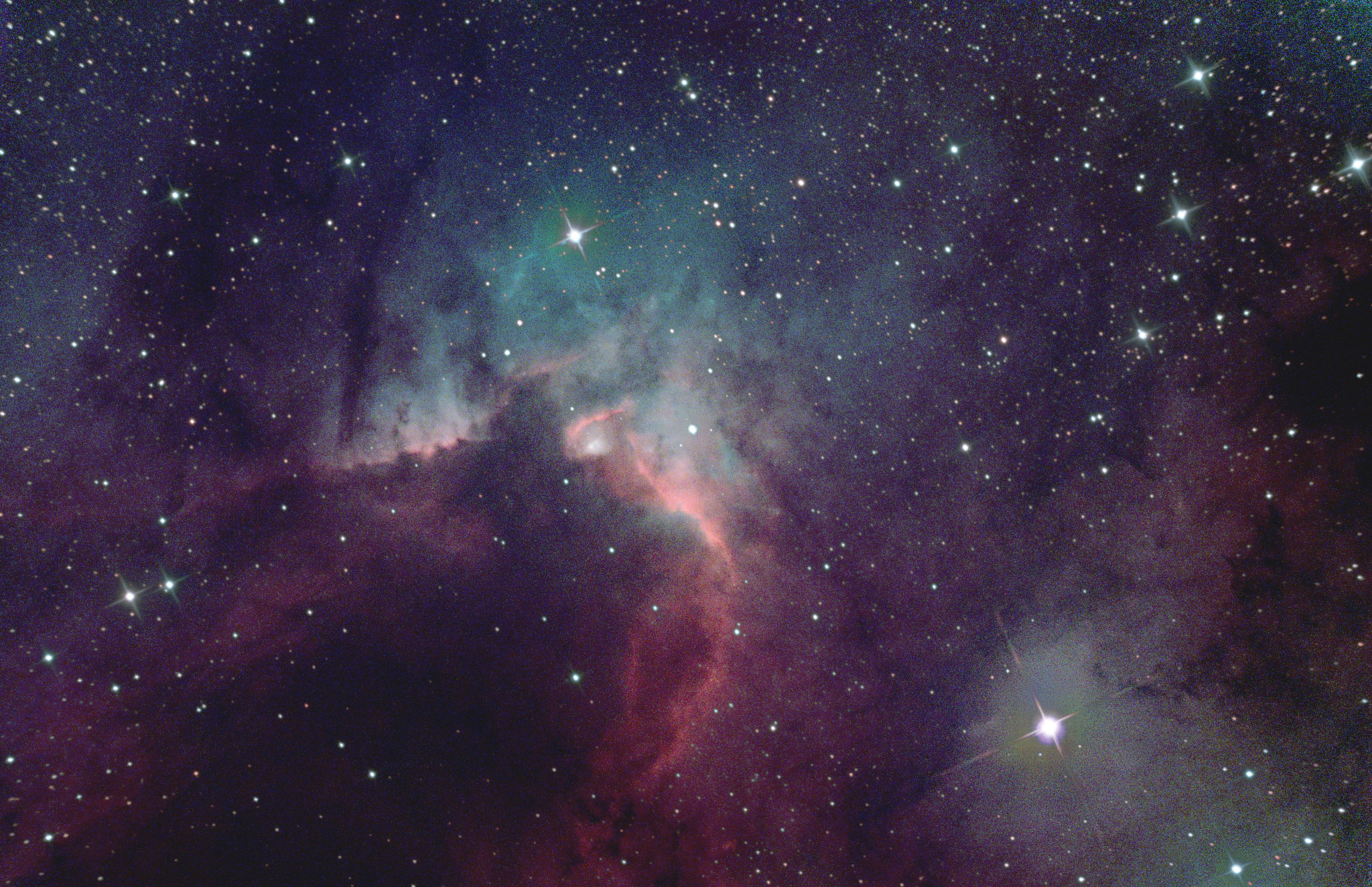 Caldwell 9 (Barlang-köd SH2-155) 