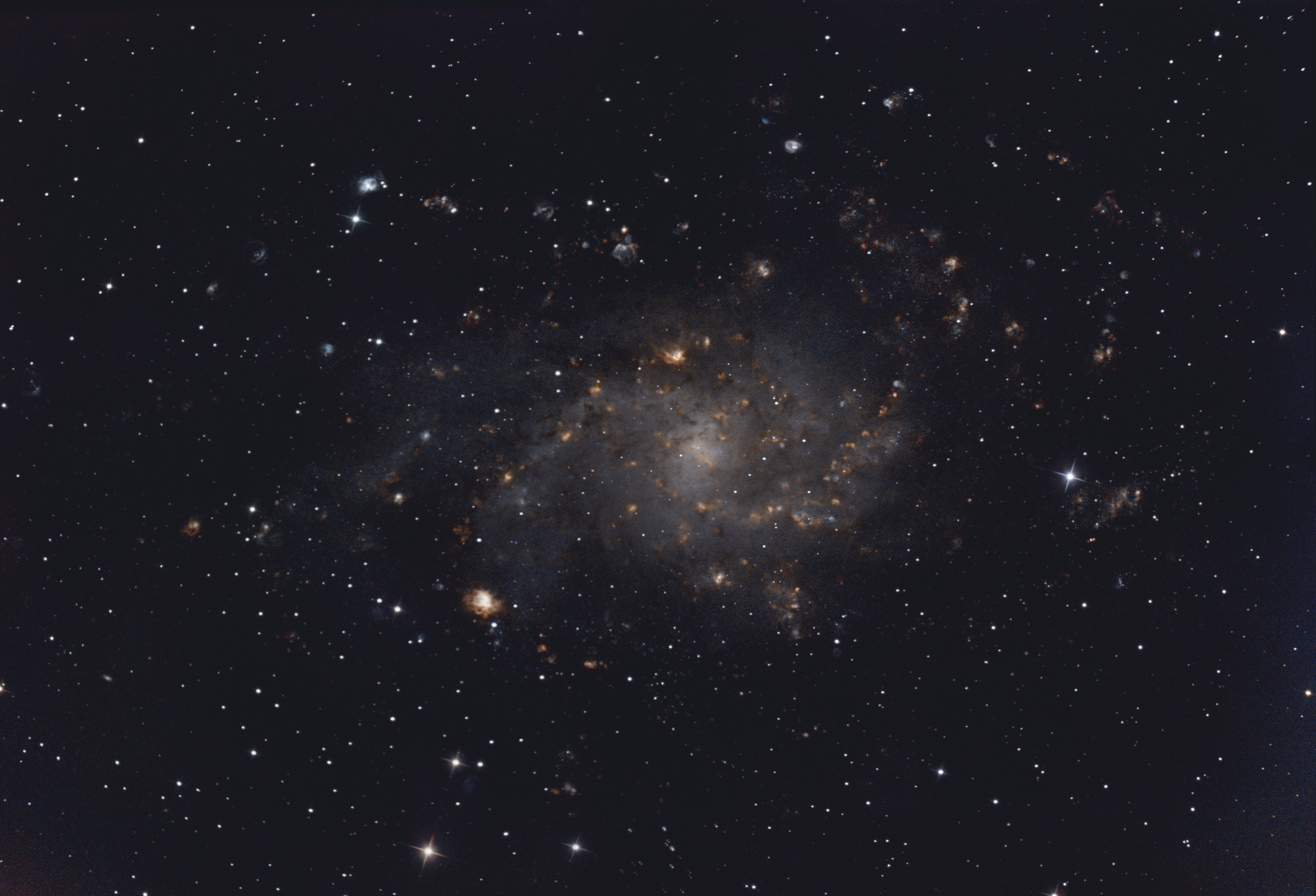 M 33 Triangulum galaxis