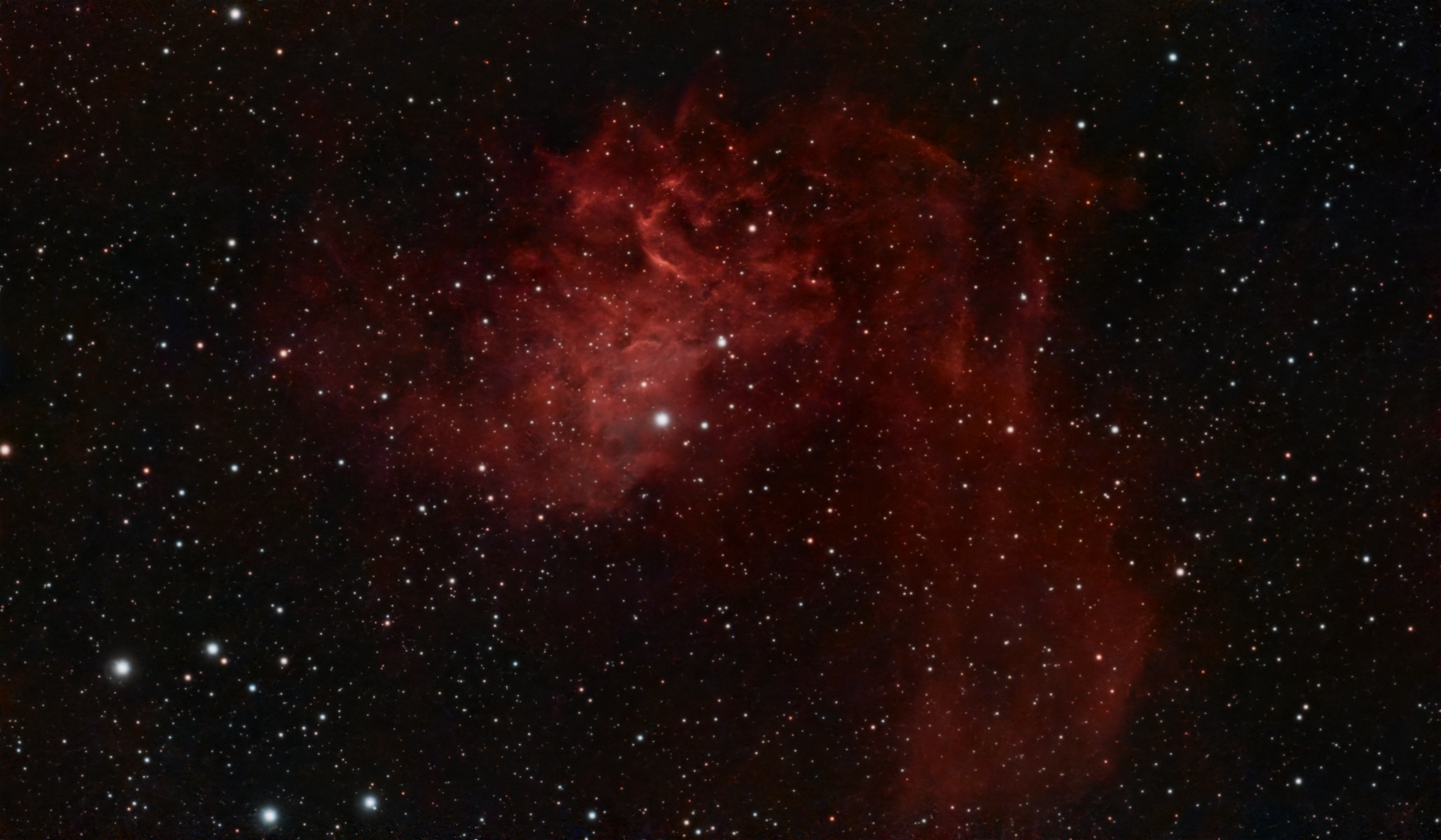 IC 405 Lángolócsillag-köd