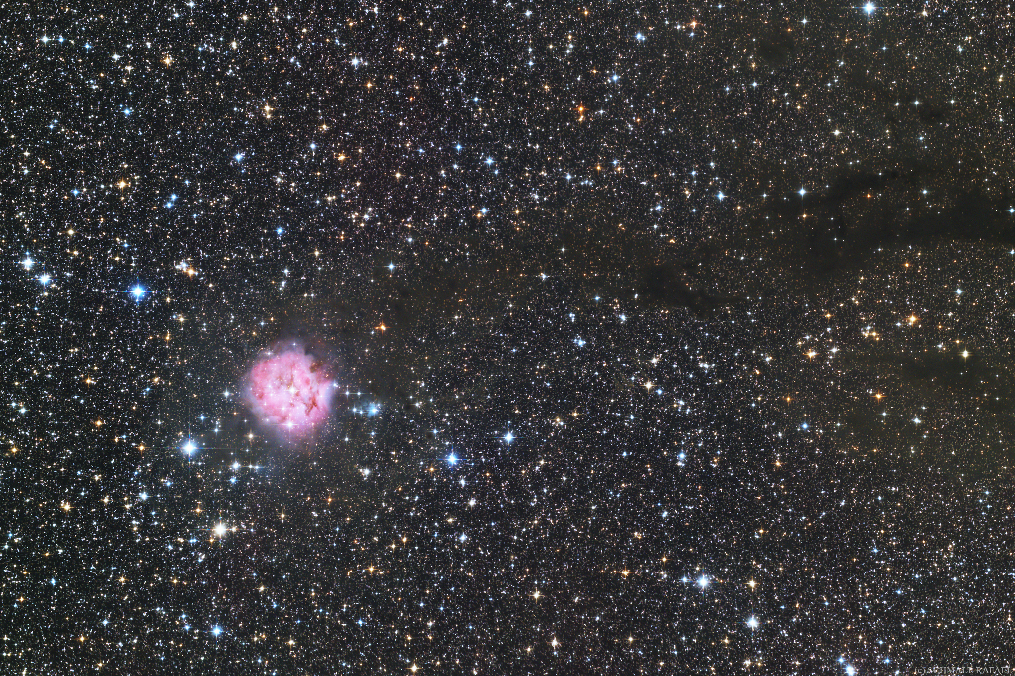 IC 5146 - Selyemgubó-köd